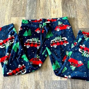 Comfortable Fleece Pajama Pants Size Large